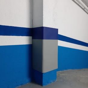 Protector-columnas-bobinas-tricolor-azul-azul-gris